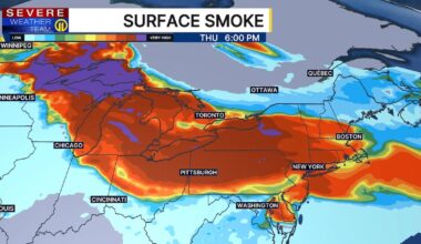 Wildfire smoke could cause air quality issues in Pittsburgh region – WPXI