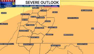 Pittsburgh Weather: Widespread severe storms possible Tuesday