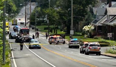 Driver in critical condition following crash in Pittsburgh
