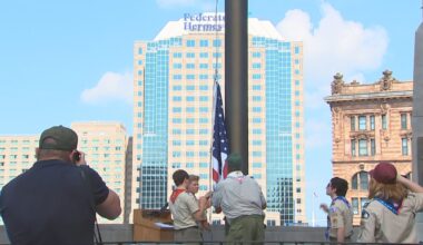 Flag ceremony in Pittsburgh part of Old Glory’s patriotic pilgrimage