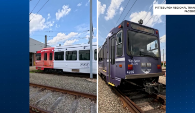 Pittsburgh Regional Transit unveils America250-inspired light rail vehicle
