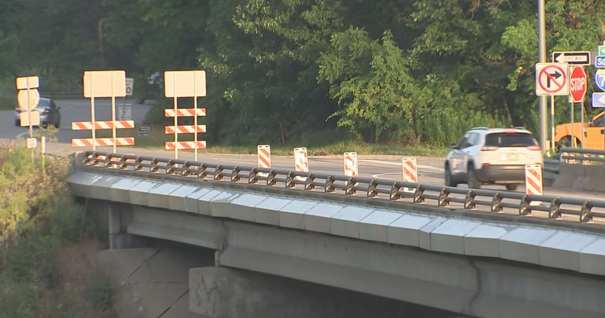 Part of Mt. Nebo Road closed after crews discover deterioration during inspection of overpass – WPXI