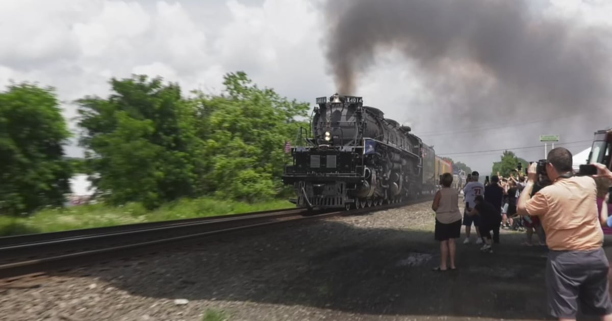 Big Boy locomotive draws massive crowds across Western Pennsylvania – WPXI