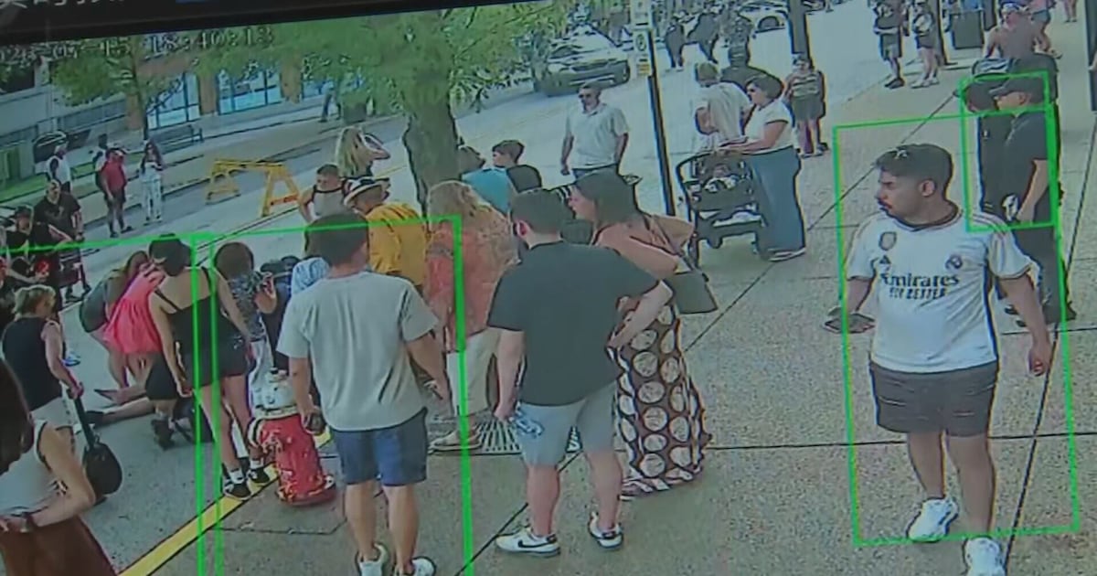 Surveillance video captures hit-and-run crash near Pittsburgh Grand Prix event – WPXI