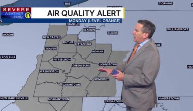 Quiet start to the work week, storms rolling in Tuesday – WPXI