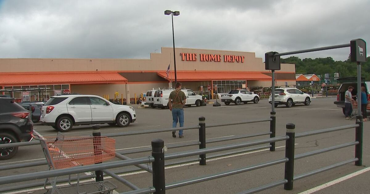Man arrested after crime spree in Pennsylvania Home Depot parking lot