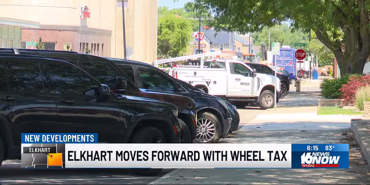 Elkhart wheel tax ordinance advances to second reading