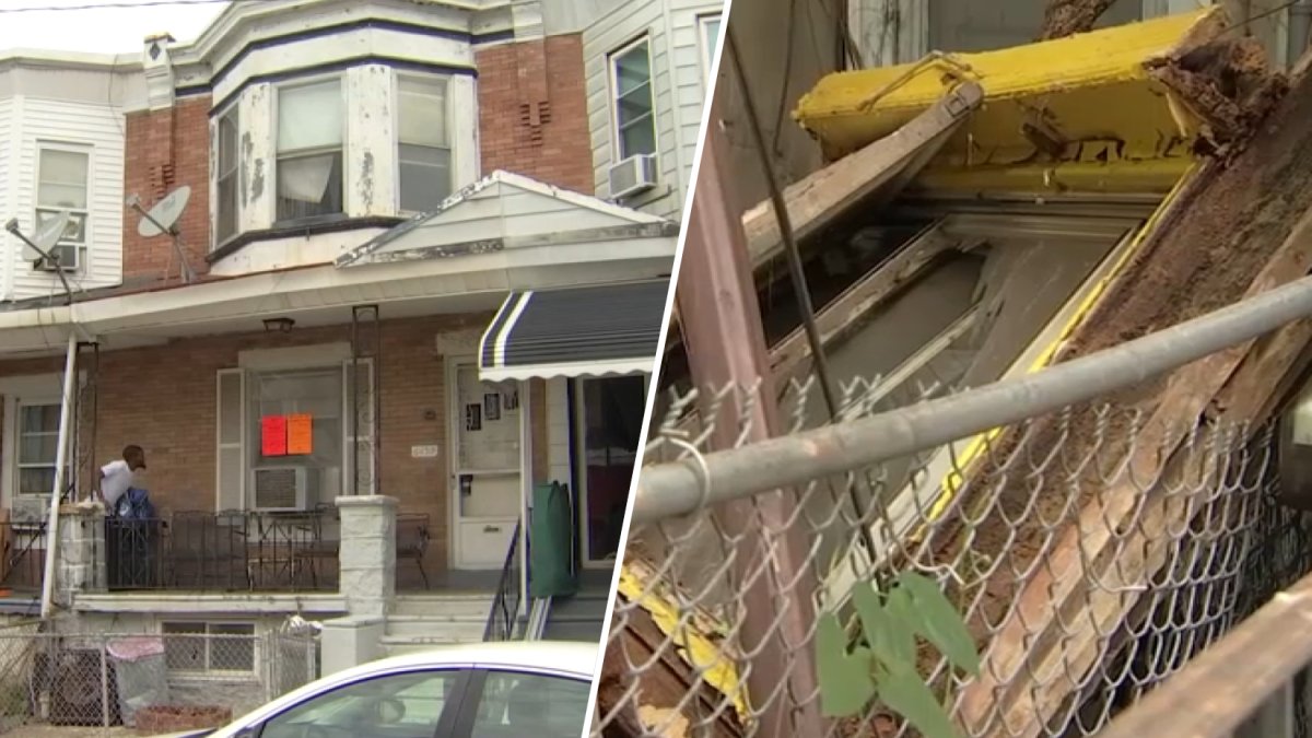 Family displaced after West Philly home partially collapses overnight – NBC10 Philadelphia