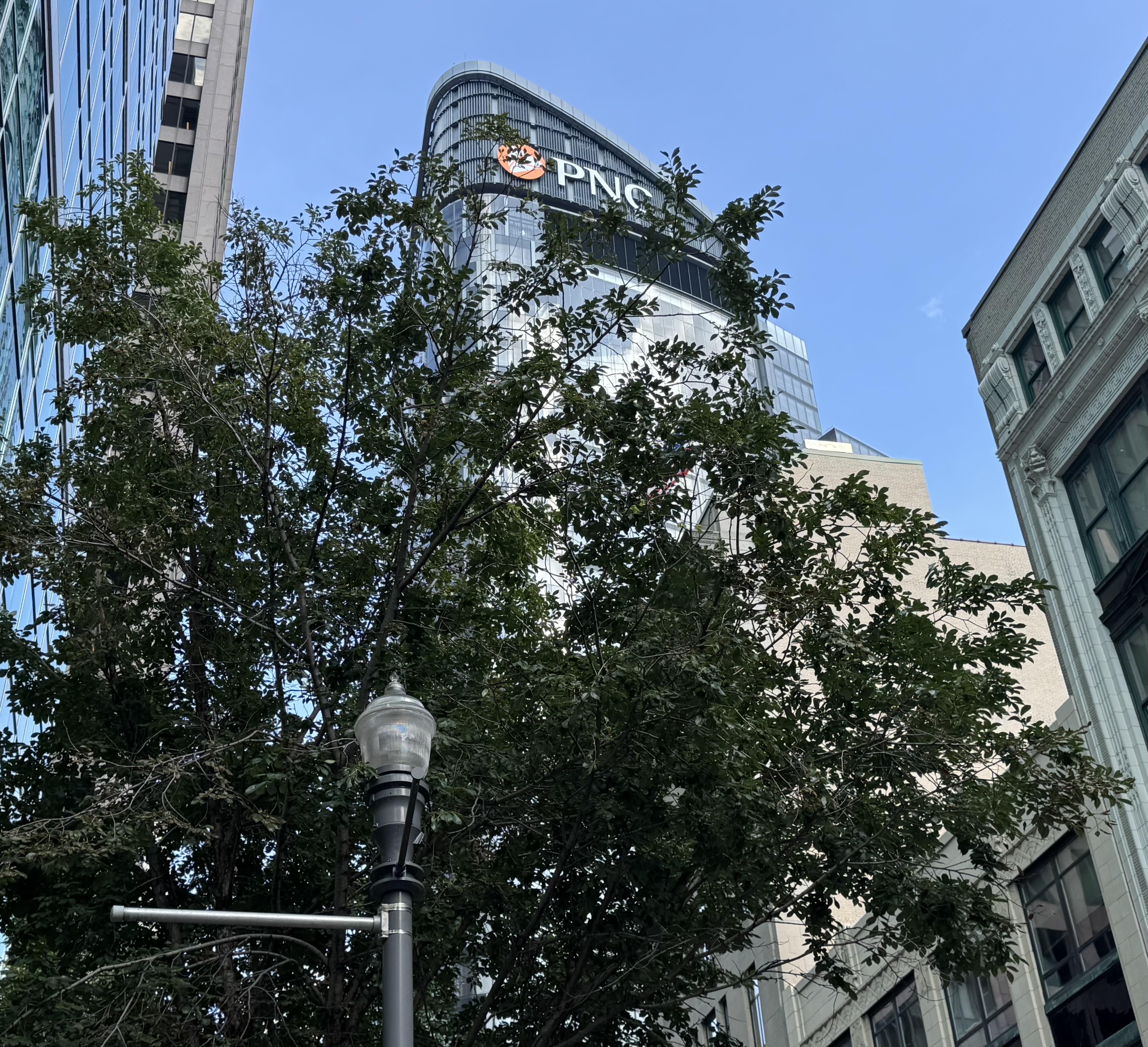 PNC's world headquarters, Wood Street. PNC's world headquarters, Wood Street.