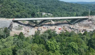 Parkway East expected to reopen by the middle of next week with replacement of Commercial Street Bridge