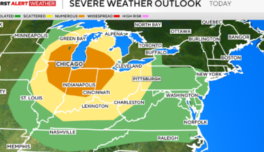 Wind storms could move through the Pittsburgh area this evening