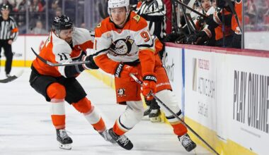 Ducks match Flyers' offer sheet to Leo Carlsson, meaning Philadelphia's search for No. 1 center continues