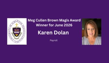 Meg Cullen-Brown Magis Award for June