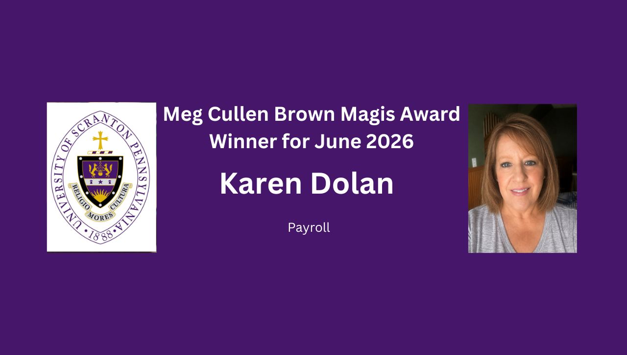 Meg Cullen-Brown Magis Award for June