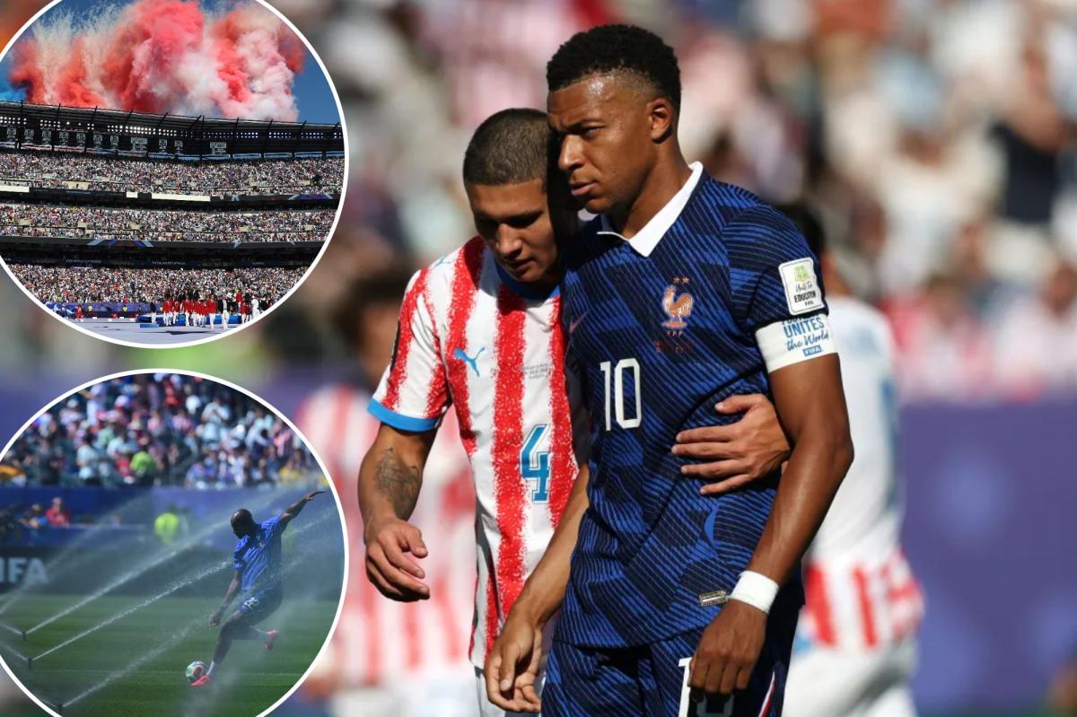 France, Paraguay battling extreme Philadelphia heat in World Cup clash