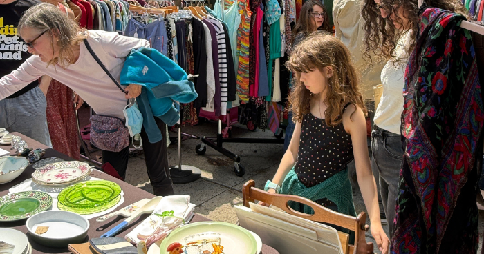 Shop vintage items, local art and handmade goods in Love Park market this weekend
