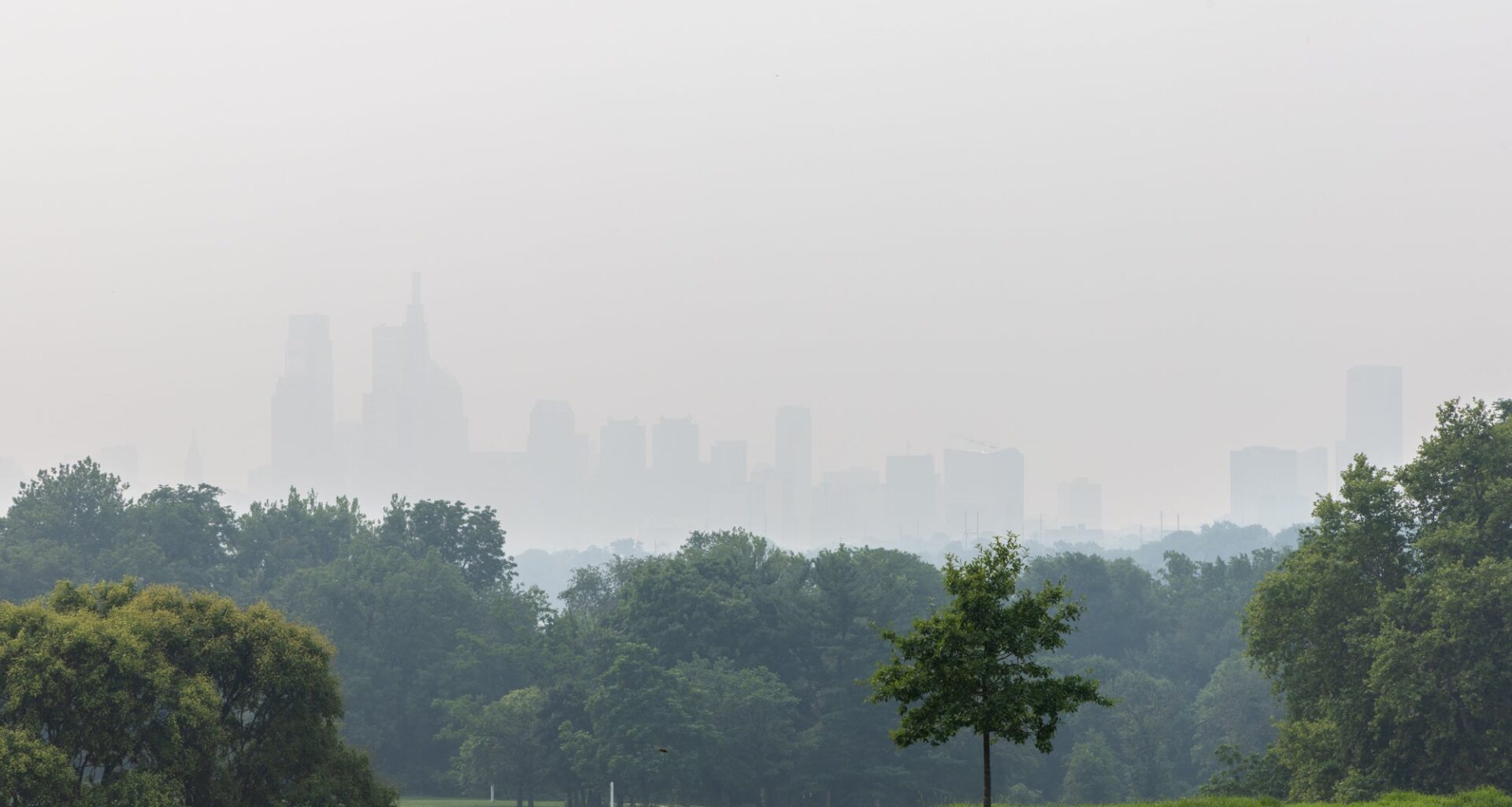 Wildfire smoke: Philly suspends trash pickup, closes pools