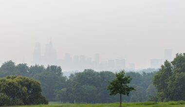 Wildfire smoke: Philly suspends trash pickup, closes pools