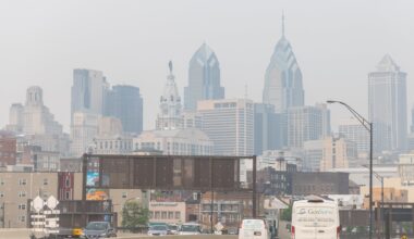 Philadelphia region feels impact of wildfire smoke