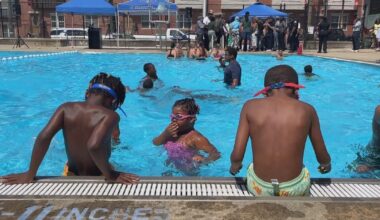 North Philadelphia pool reopens after 7 years, bringing relief to neighborhood: "It's been awesome"