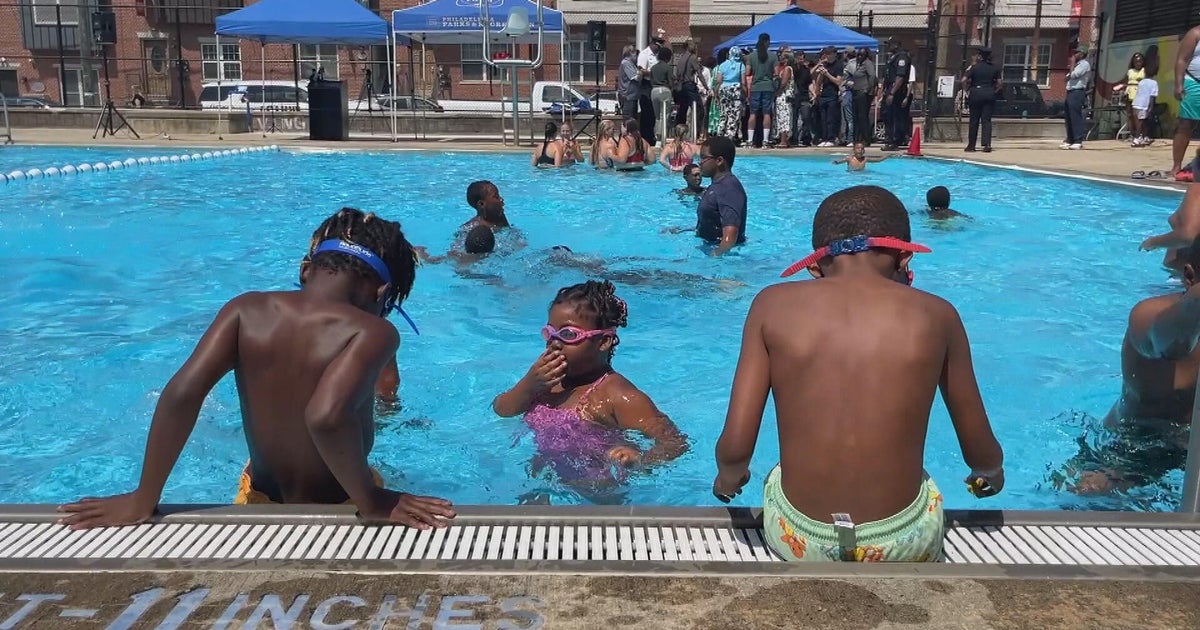 North Philadelphia pool reopens after 7 years, bringing relief to neighborhood: "It's been awesome"