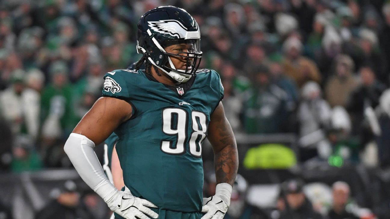 Eagles, DT Jalen Carter agree to four-year, $152M extension