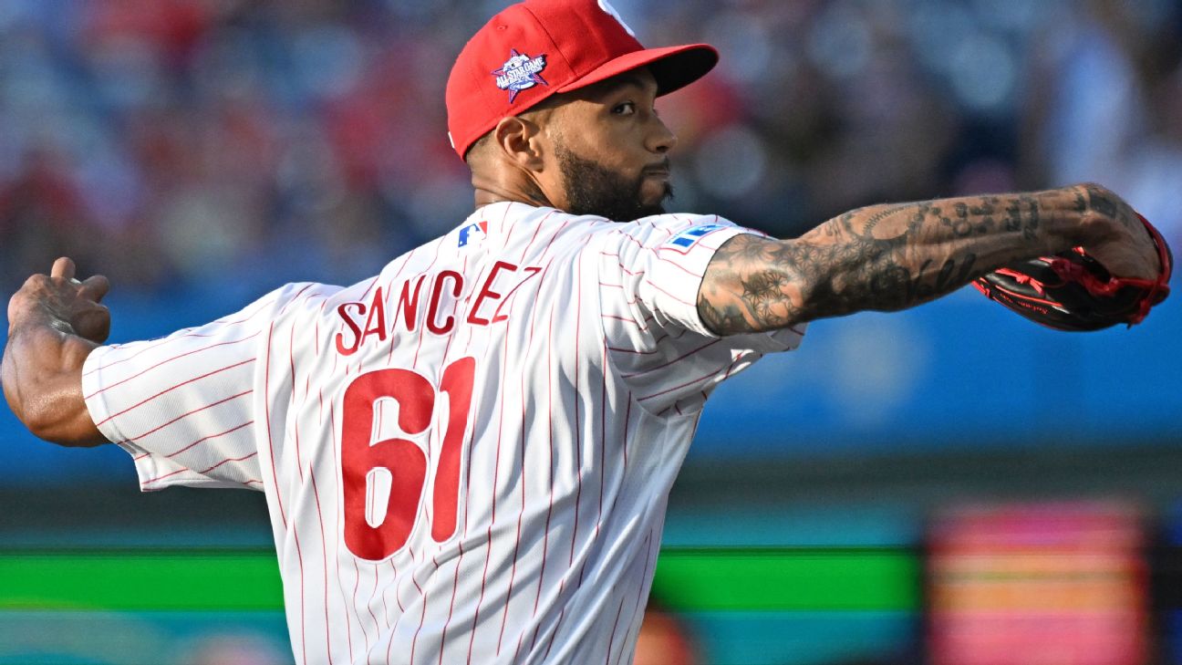 Philadelphia's Sanchez, Toronto's Cease to start All-Star Game