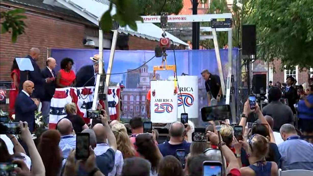 Time capsule with items from all 50 states to be buried in Philadelphia on U.S.' 250th anniversary