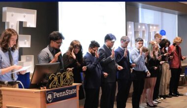 Penn State Scranton celebrates engineering students at Engineering Ring Ceremony