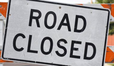 Part of Flaugherty Run Road damaged by recent heatwave