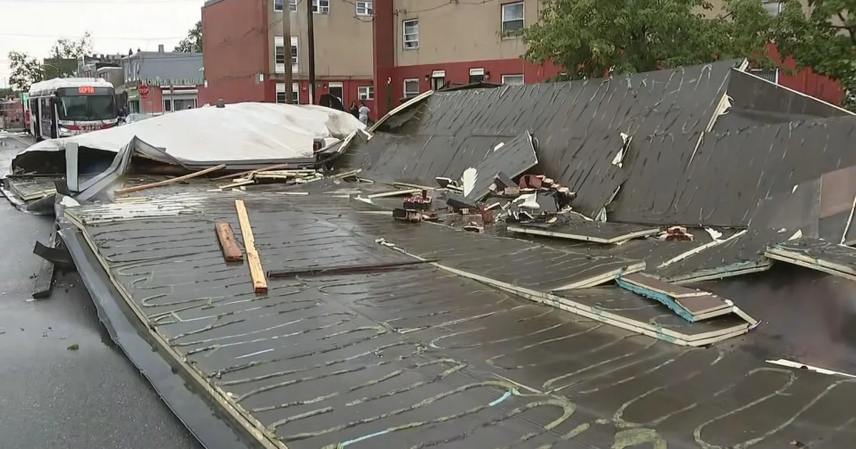 Roof blows off Philadelphia Housing Authority building during storm, residents evacuated
