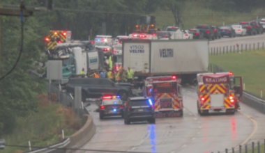 SUV driver killed in crash after tractor-trailer crosses median on I-279, police say