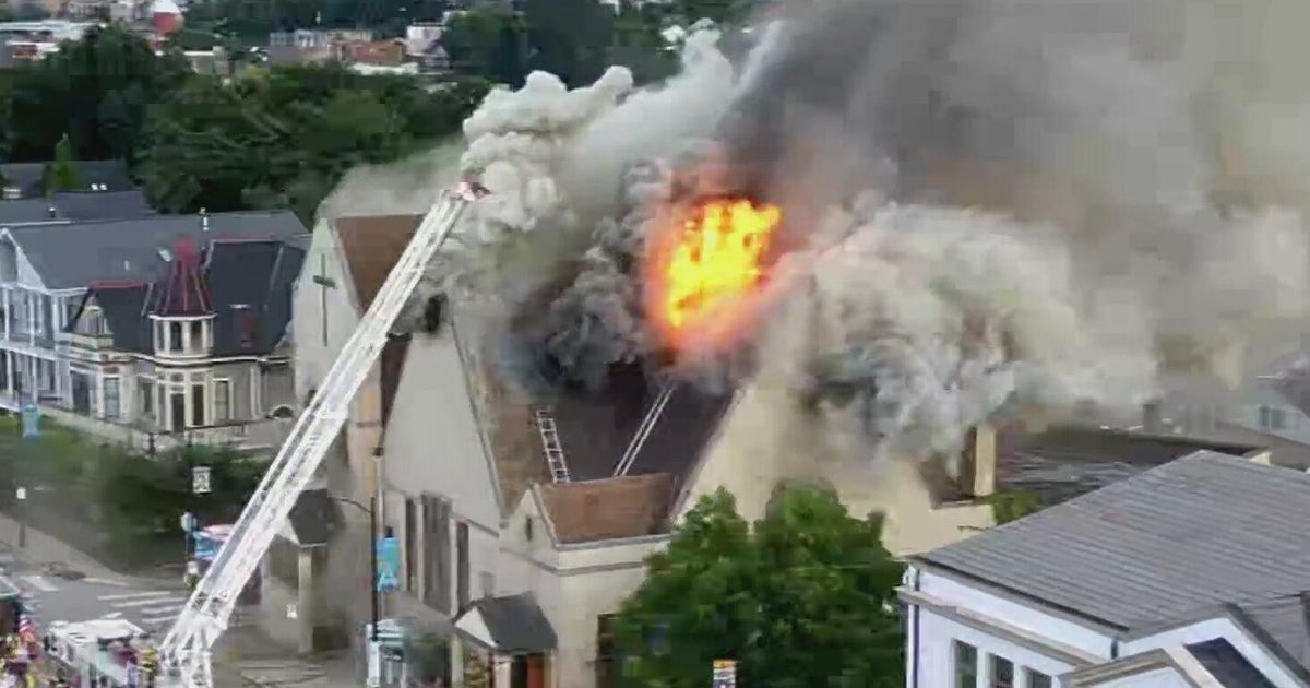 Pittsburghers react to Mount Washington church fire, "Not seeing it will be crazy."