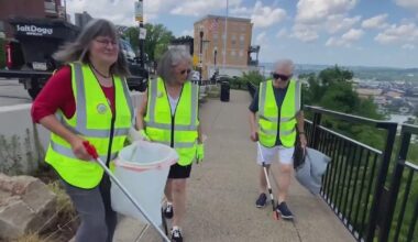 Volunteers work to keep Pittsburgh clean: "We're proud of this city"