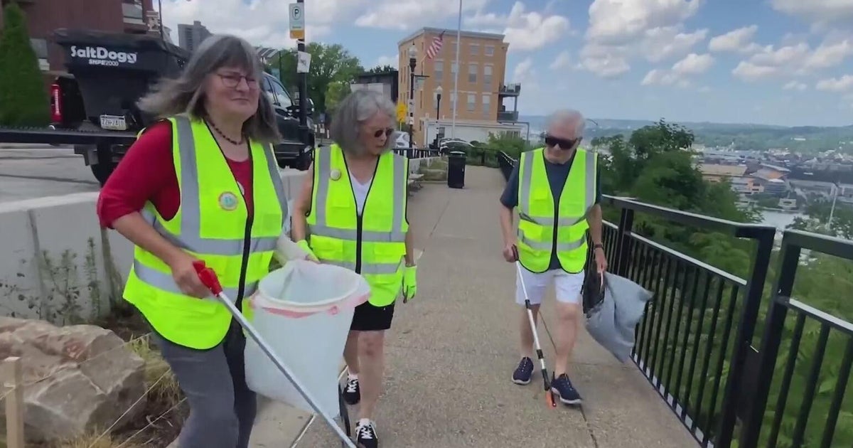 Volunteers work to keep Pittsburgh clean: "We're proud of this city"