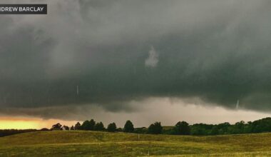3 tornadoes hit Butler, Lawrence counties during Tuesday's severe storms