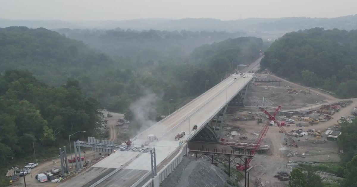 Parkway East's new Commercial Street Bridge to reopen around 8 p.m. today, officials say