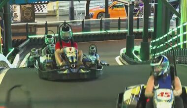 Indoor go-kart track opening at Kamin Science Center, with special hours for adults