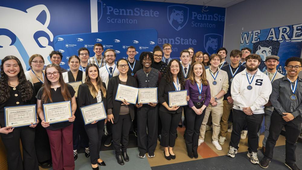 Scranton student leaders, organizations honored at annual recognition dinner