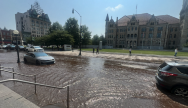 Downtown Scranton water main break shuts down streets, government buildings