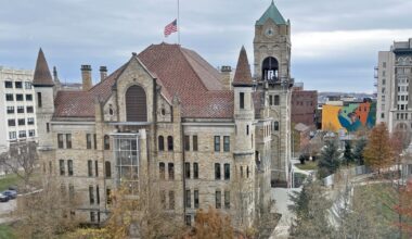 Scranton water main break leaves streets, government buildings closed as repairs continue