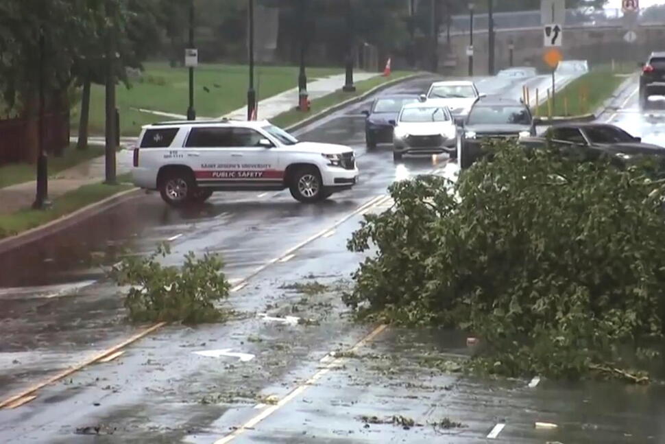 Philadelphia Area Digs Out From Damage Left by a Severe Series of Microburst Storms