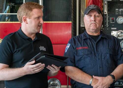 Greenwalds firefighters honored for saving resident’s life – Lehigh Valley Press