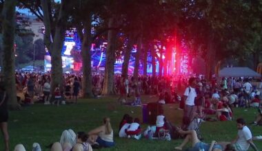 Parkway cleanup underway after July 4th concert, fireworks stretch into early Sunday morning