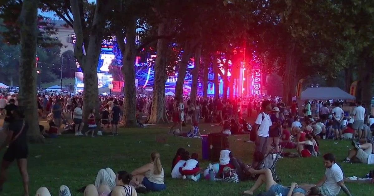 Parkway cleanup underway after July 4th concert, fireworks stretch into early Sunday morning