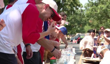 Haddonfield Fourth of July parade sees record hot dog contest turnout despite scorching heat