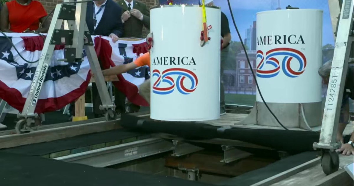 What's inside the America250 time capsule buried in Philadelphia?