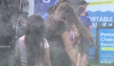Argentina, England fans battle heat at Philadelphia FIFA Fan Festival