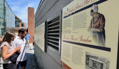 Federal government installs reworked panels about slavery at George Washington's Philadelphia home