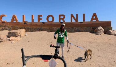 Philadelphia streamer, activist "HMBLZAYY" completes 3,000 mile walk to California: "Why not be great?"
